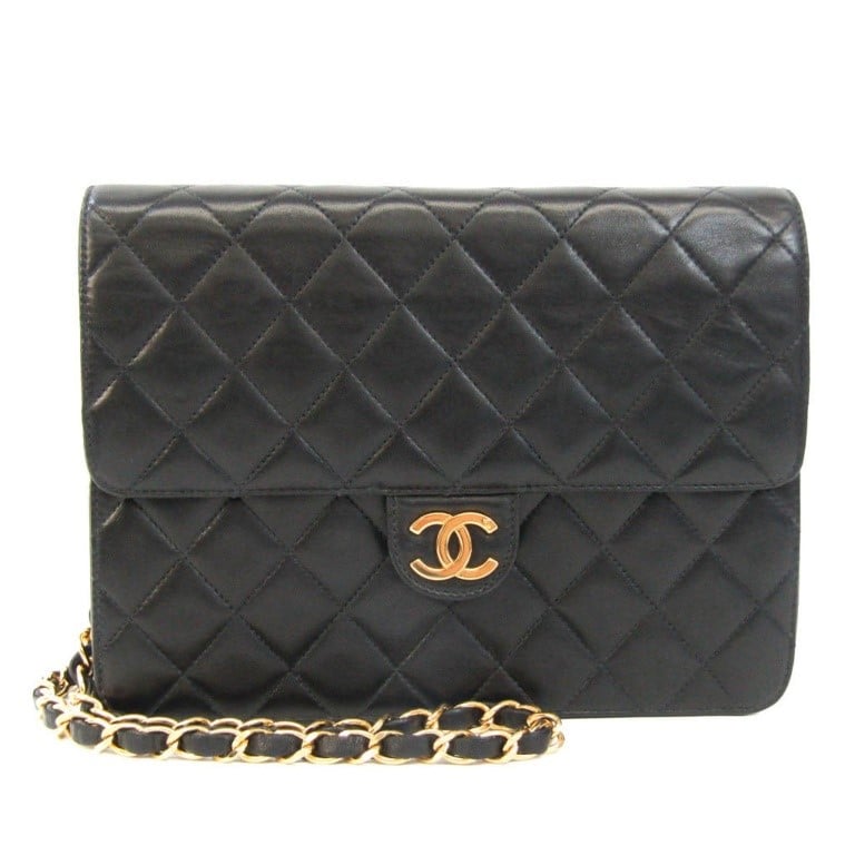 Chanel Matelasse A03569 Women's Leather Shoulder Bag